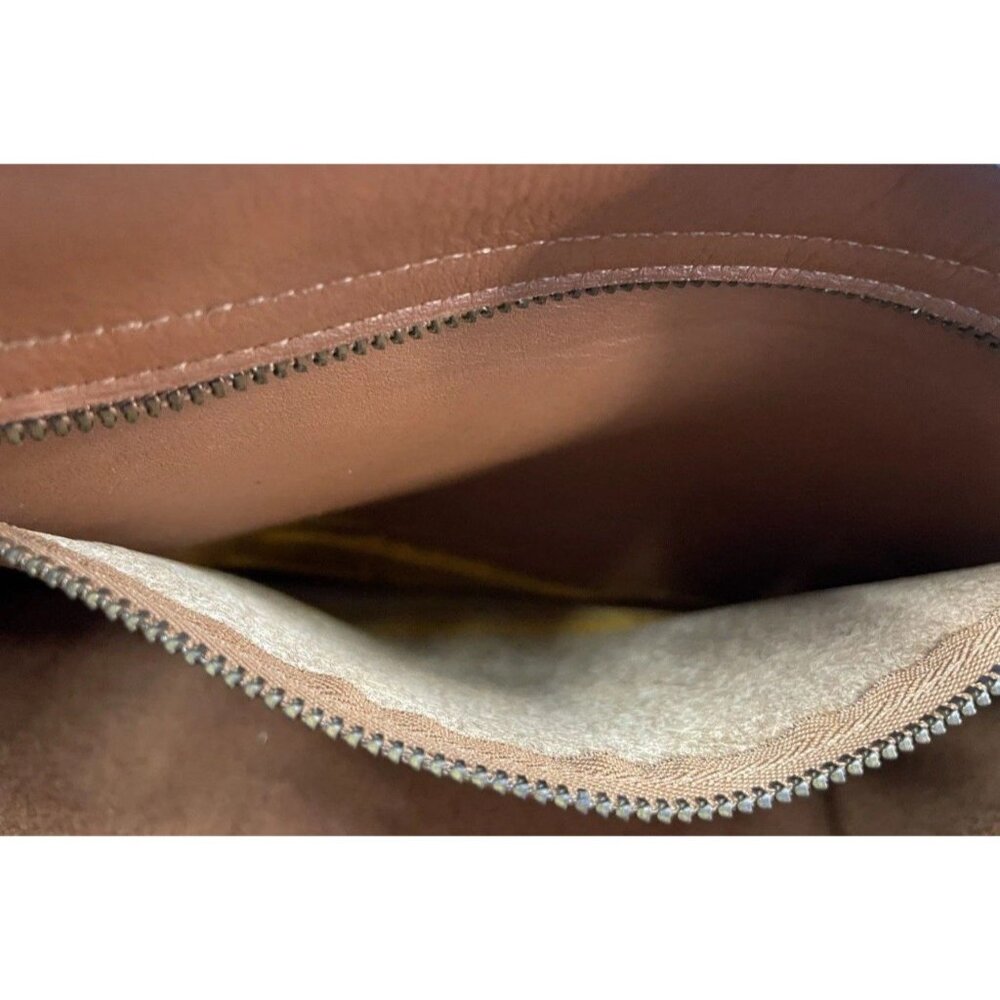 Coach Vtg Lexington British Tan Leather Briefcase Business‎ Case Office C9675 - Picture 8 of 14